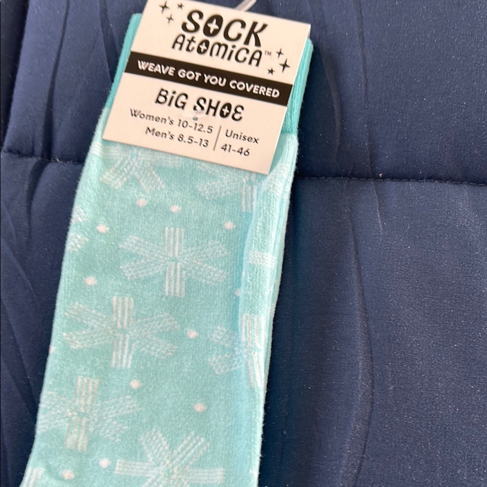 Sock Atomica Big Shoe Light Blue Socks